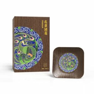 黑檀木茶墊 琺瑯彩 6只/盒